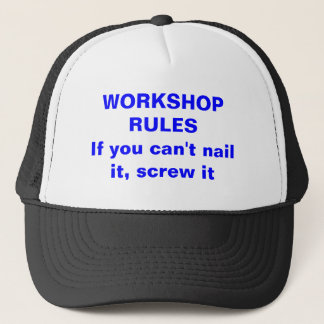 Casquette ATELIER RULESIf vous ne pouvez pas le clouer, le