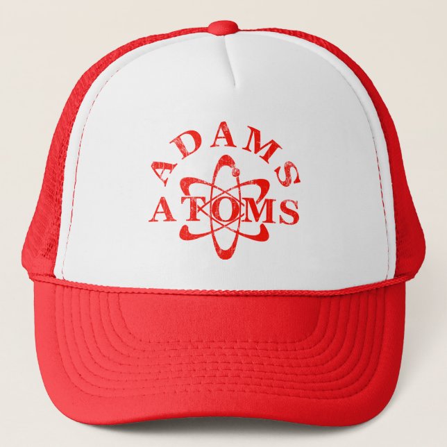 Casquette Atomes d'Adams de ballots (Devant)