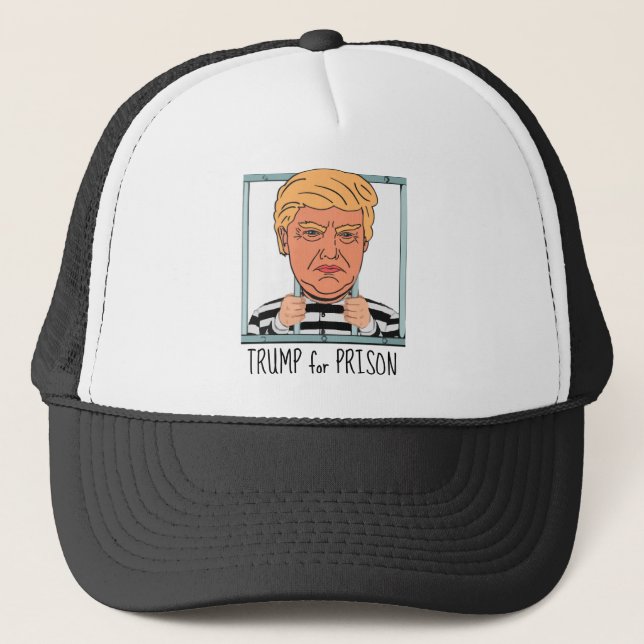 Casquette Atout fâché pour la prison (Devant)