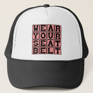 Casquette Attachez votre ceinture de sécurité, sécurité rout