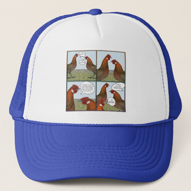 Casquette Attaque de coq (Devant)