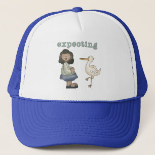 Casquette Attente - Une mère afro-américaine va être et se m