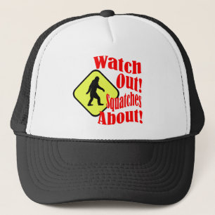 Casquette Attention ! Des squatches !