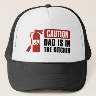 Casquette Attention Papa Est Dans La Cuisine