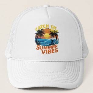 Casquette attraper les vagues Vibes d'été