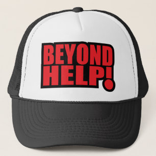 Casquette au-delà de l'aide