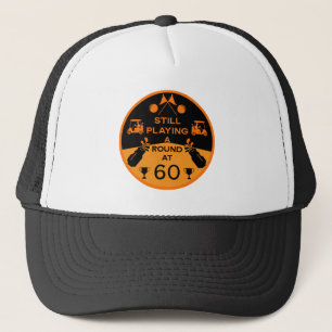Casquette Au-Dessus De La Colline Golfeur D'Anniversaire