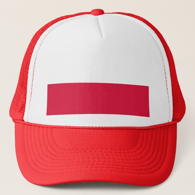 Casquette au drapeau de la Pologne (Devant)