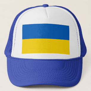 Casquette au drapeau de l'Ukraine