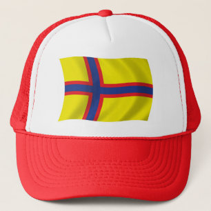 Casquette au drapeau des Finnois ingriens