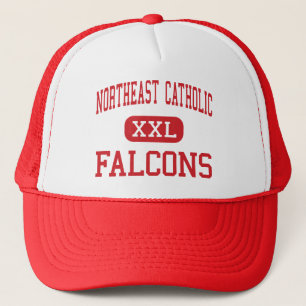 Casquette Au nord-est catholique - Falcons - haut -