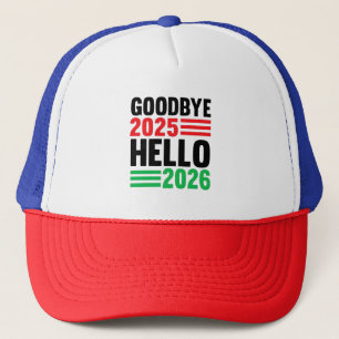 Casquette Au revoir 2025, Bonjour 2026 : Bonne année 2026