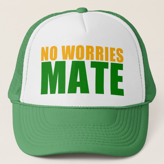 Casquette aucun compagnon d'inquiétudes (Devant)