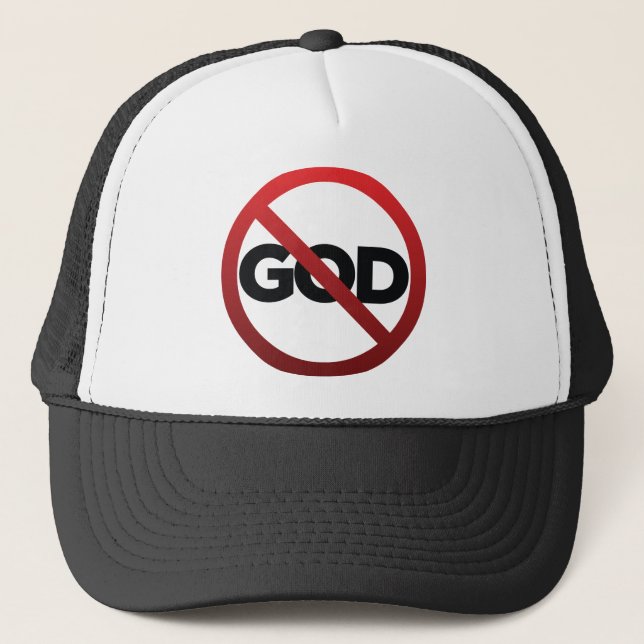 Casquette Aucun Dieu (Devant)