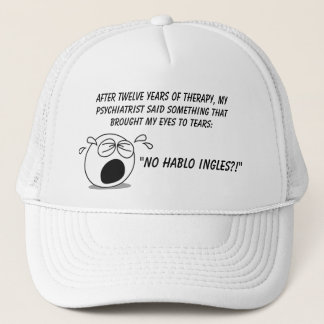 Casquette Aucun Hablo Ingles