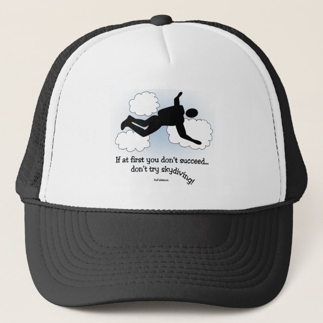 Casquette Aucun parachutisme (Devant)