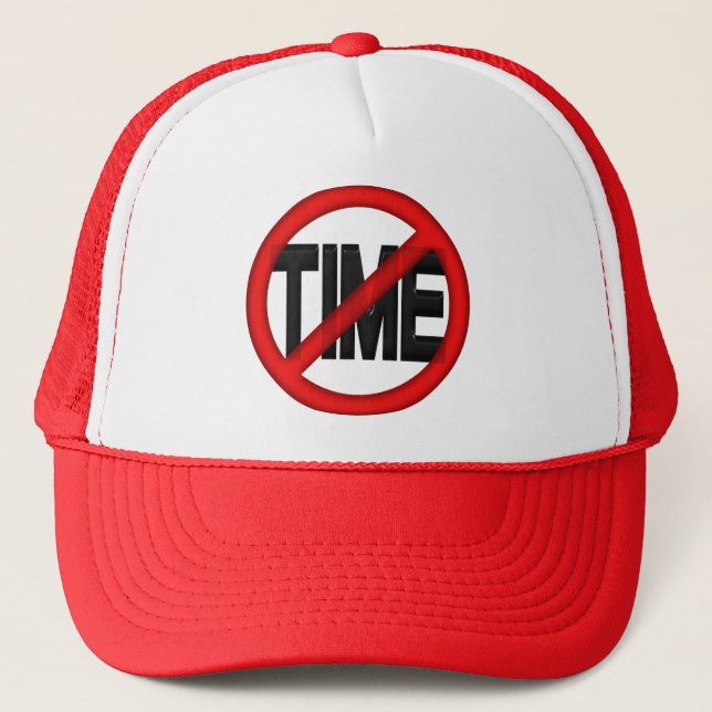 Casquette Aucune heure (Devant)