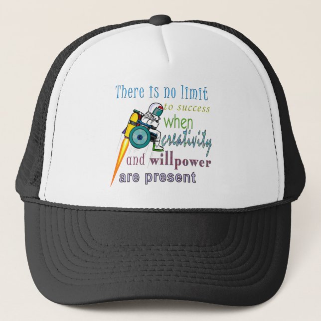 Casquette Aucune limite au succès (Devant)