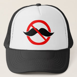 CASQUETTE AUCUNE MOUSTACHE - ANTI-MUSTACHE - RASEZ CETTE