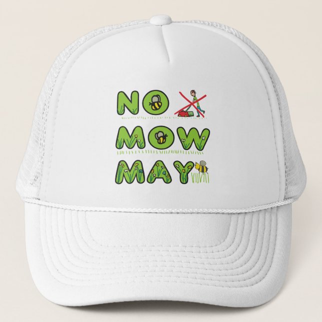 Casquette Aucune mow ne peut (Devant)