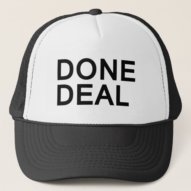 Casquette audacieux FAIT de camionneur de slogan (Devant)