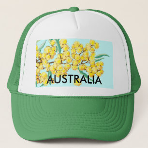 Casquette Australie - terre du vert et de l'or