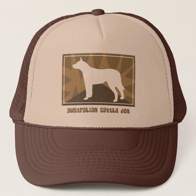 Casquette australien terreux de chien de bétail (Devant)