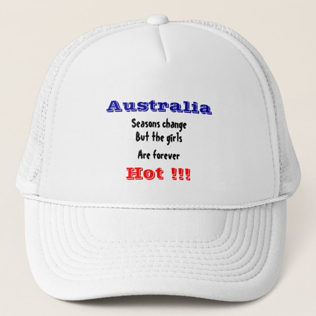 Casquette Australienne (Devant)