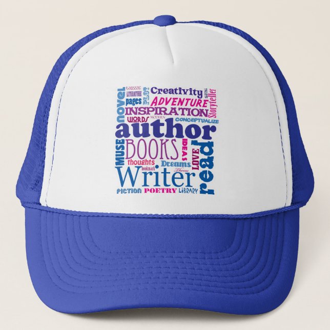 Casquette Auteur Pride Wordy Cool Motif de typographie (Devant)