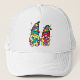 Casquette Autisme couple Gnome