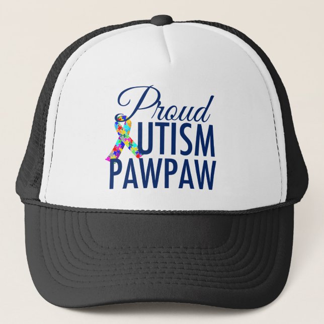 Casquette Autisme PawPaw (Devant)