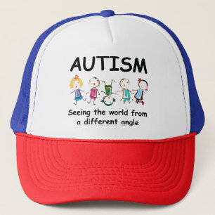 Casquette Autisme...voir le monde sous un angle différent
