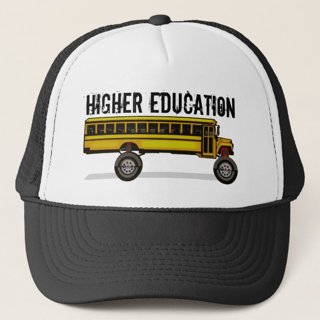Casquette Autobus de monstre, ENSEIGNEMENT SUPÉRIEUR (Devant)