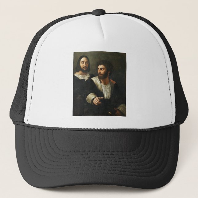 Casquette Autoportrait avec un ami par Raphael (Devant)