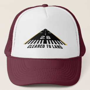 Casquette Autorisé À Atterrir Une Piste