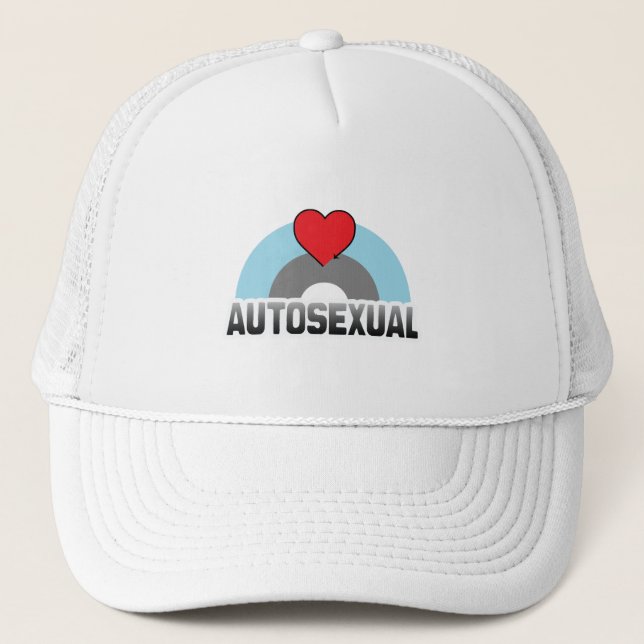 CASQUETTE AUTOSEXUEL RAINBOW (Devant)
