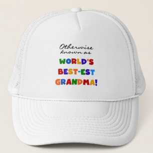 Casquette Autrement connu en tant que cadeaux de la grand-ma