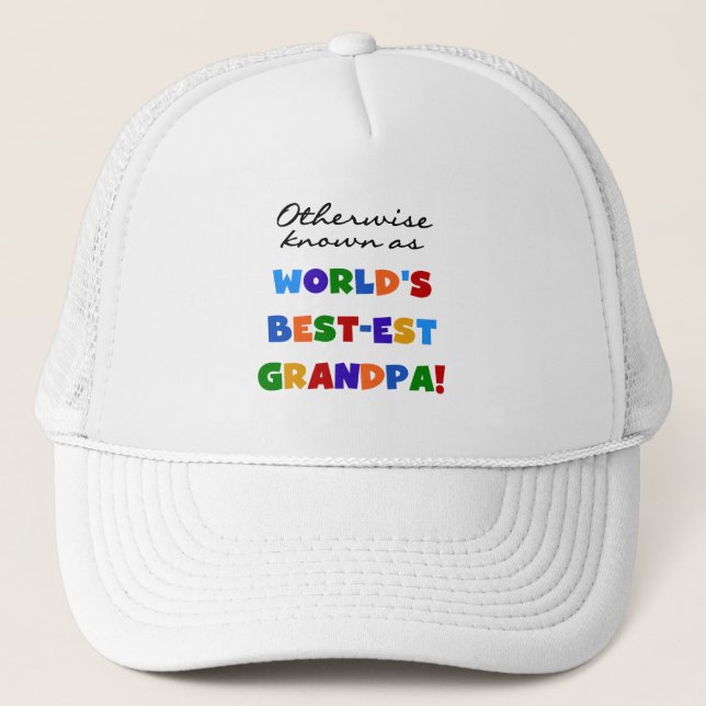 Casquette Autrement connu en tant que cadeaux du grand-papa  (Devant)