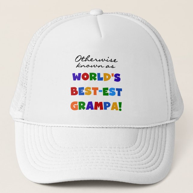 Casquette Autres sous le nom de Meilleurs T-shirts Grampa (Devant)
