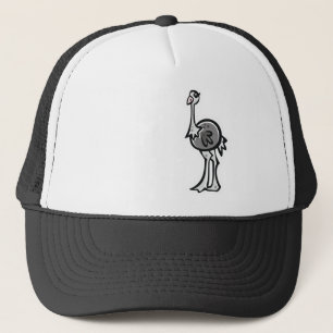 Casquette Autruche mignonne ; Cool