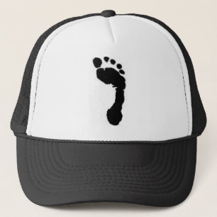 Casquette aux pieds nus de camionneur de marque