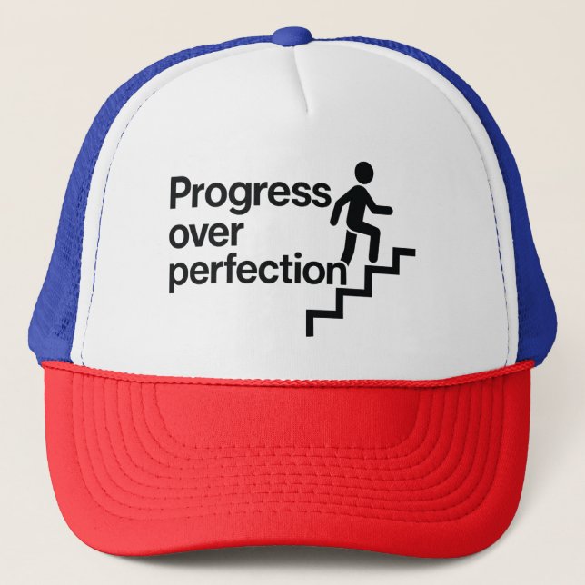 Casquette Avancer étape par étape (Devant)