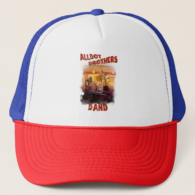 casquette avec Allbot Brothers Band / BSR (Devant)