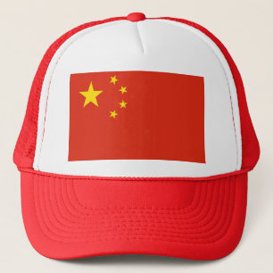 Casquette avec drapeau de la Chine