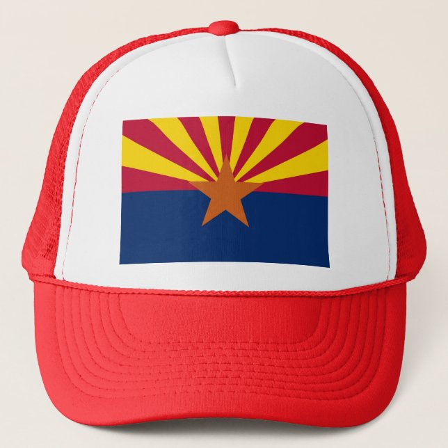 Casquette avec Drapeau de l'Arizona Etat - USA (Devant)