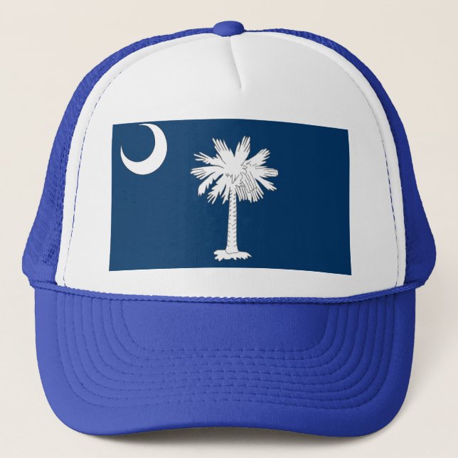 Casquette avec drapeau de l'Etat de Caroline du Su (Devant)