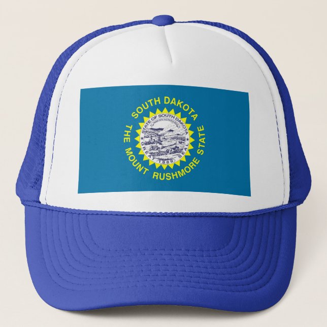 Casquette avec drapeau de l'Etat du Dakota du Sud  (Devant)