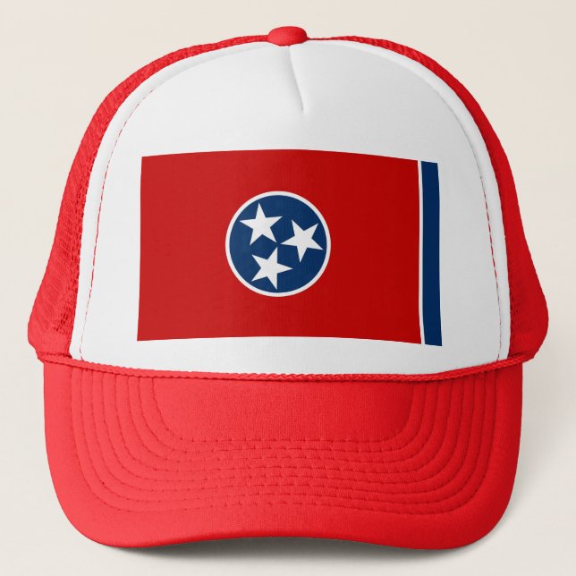 Casquette avec drapeau de l'état du Tennessee - US (Devant)