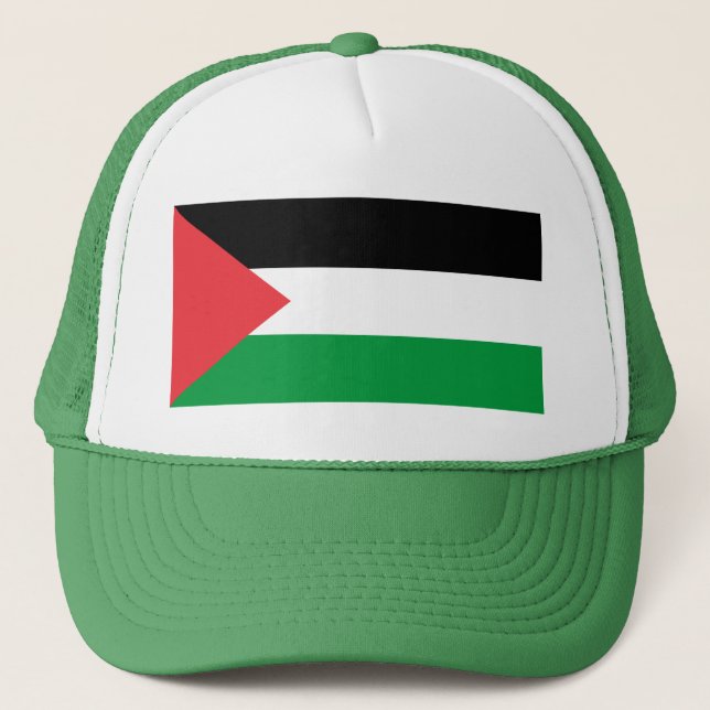 Casquette avec Drapeau de Palestine (Devant)