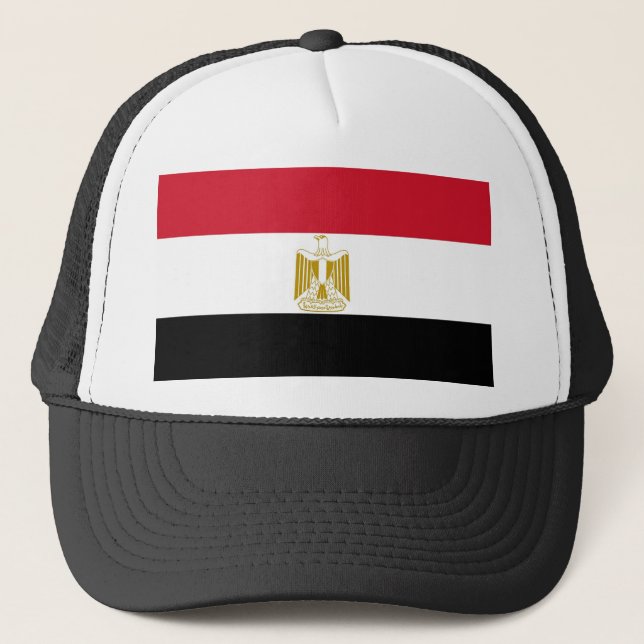 Casquette avec drapeau d'Egypte (Devant)